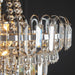 Endon 96826-CH Amadis 6lt Pendant Clear glass & chrome plate 6 x 6W LED E14 (Required) - westbasedirect.com