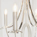 Endon WHISTLE-6NI Whistle 6lt Pendant Nickel plate 6 x 60W E14 candle (Required) - westbasedirect.com