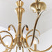 Endon KORA-8AB Kora 8lt Pendant Antique brass plate 8 x 40W E14 candle (Required) - westbasedirect.com