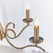 Endon KORA-5AB Kora 5lt Pendant Antique brass plate 5 x 40W E14 candle (Required) - westbasedirect.com