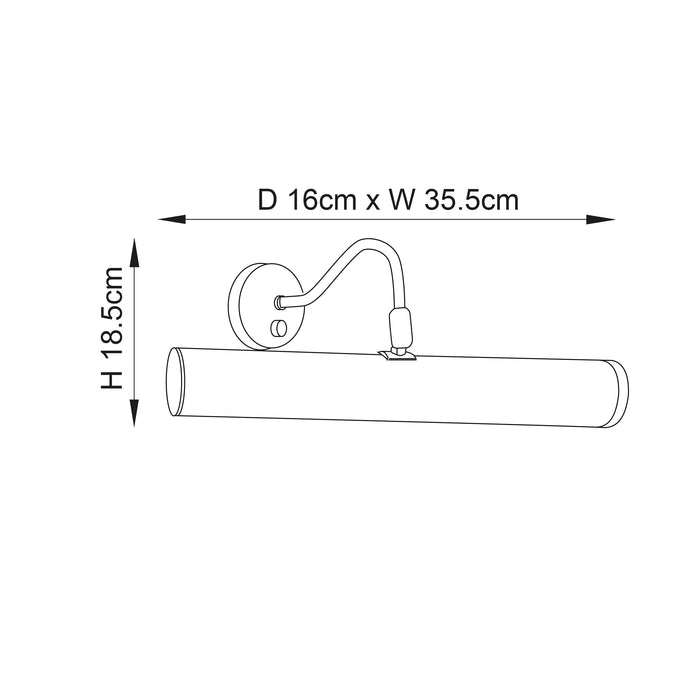 Endon PL350-E14-SWBP Turner 2lt Wall Brass plate 2 x 6.2W LED E14 Warm White (Required) - westbasedirect.com