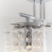 Endon ALDA-3CH Alda 3lt Semi flush Chrome plate & clear glass 3 x 6W LED E14 (Required) - westbasedirect.com