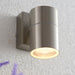 Endon EL-40094 Canon 1lt Wall Polished stainless steel & clear glass 35W GU10 reflector (Required) - westbasedirect.com