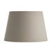 Endon CICI-10GRY Cici 1lt Shade Grey linen mix fabric 60W E27 or B22 GLS (Required) - westbasedirect.com