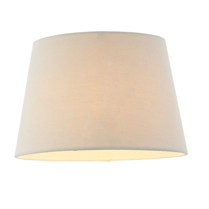 Endon CICI-10IV Cici 1lt Shade Ivory linen mix fabric 60W E27 or B22 GLS (Required) - westbasedirect.com