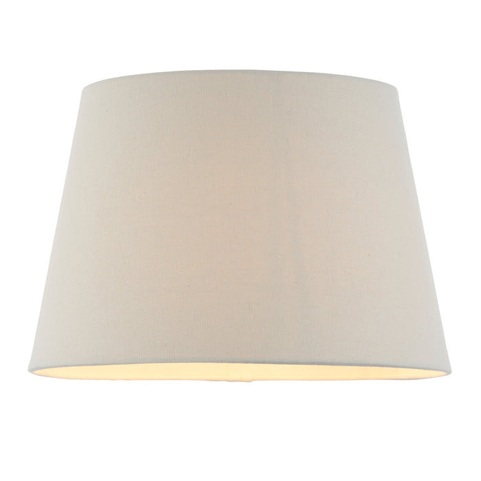 Endon CICI-12IV Cici 1lt Shade Ivory linen mix fabric 60W E27 or B22 GLS (Required) - westbasedirect.com