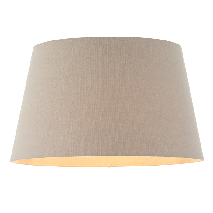 Endon CICI-14GRY Cici 1lt Shade Grey linen mix fabric 60W E27 or B22 GLS (Required) - westbasedirect.com