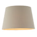 Endon CICI-16GRY Cici 1lt Shade Grey linen mix fabric 60W E27 or B22 GLS (Required) - westbasedirect.com