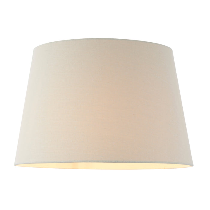 Endon CICI-16IV Cici 1lt Shade Ivory linen mix fabric 60W E27 or B22 GLS (Required) - westbasedirect.com