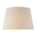 Endon CICI-16IV Cici 1lt Shade Ivory linen mix fabric 60W E27 or B22 GLS (Required) - westbasedirect.com