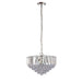 Endon FARGO-14CH Fargo 3lt Pendant Chrome plate & clear acrylic 3 x 6W LED E14 (Required) - westbasedirect.com