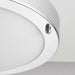 Saxby 59850 Portico chrome IP44 40W Chrome effect plate & frosted glass 40W E27 GLS (Required) - westbasedirect.com