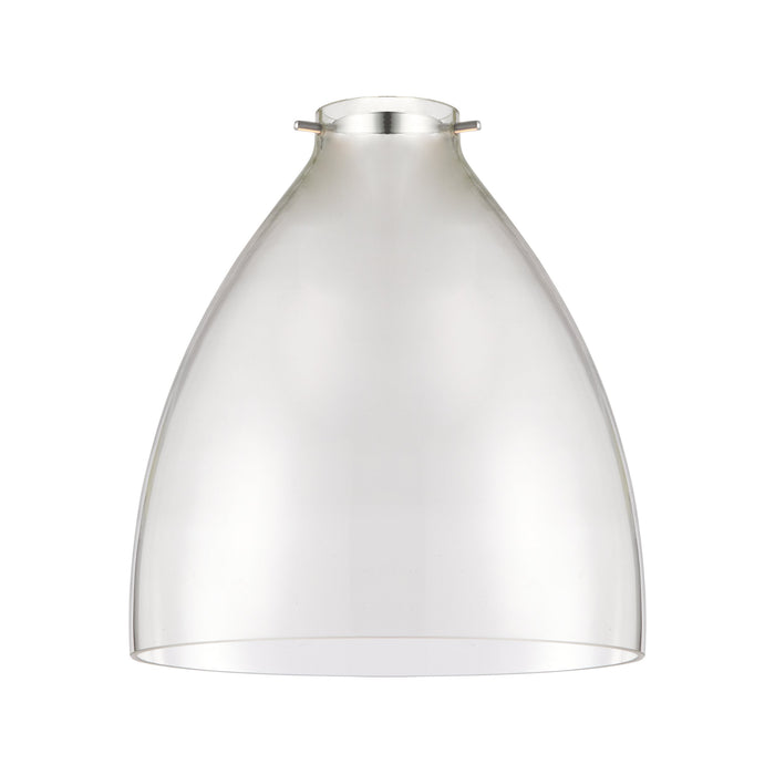 Endon 60874 Elstow 1lt Pendant easyfit Clear glass & chrome plate 60W E27 or B22 GLS (Required) - westbasedirect.com