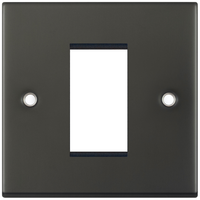 Selectric 5M-25 5M 1 Aperture Euro Media / Data Plate - Dark Bronze