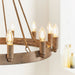 Endon 61026 Chevalier 12lt Pendant Aged metal paint 12 x 60W E14 candle (Required) - westbasedirect.com