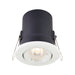 Saxby 61060 ShieldPLUS tilt 50W Matt white paint 50W GU10 reflector (Required) - westbasedirect.com