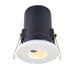 Saxby 61061 ShieldPLUS iP65 IP65 50W Matt white paint & clear glass 50W GU10 reflector (Required) - westbasedirect.com