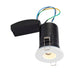 Saxby 61061 ShieldPLUS iP65 IP65 50W Matt white paint & clear glass 50W GU10 reflector (Required) - westbasedirect.com