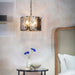 Endon 61281 Clooney 4lt Pendant Slate grey & smoked cut glass 4 x 40W E14 candle (Required) - westbasedirect.com