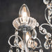 Endon 61384 Tabitha 5lt Pendant Chrome plate & clear crystal 5 x 18W G9 clear capsule (Required) - westbasedirect.com