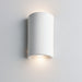 Saxby 61636 Crescent 2lt wall 2.8W White plaster 2 x 2.8W LED Hi Power Warm White - westbasedirect.com