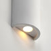 Saxby 61636 Crescent 2lt wall 2.8W White plaster 2 x 2.8W LED Hi Power Warm White - westbasedirect.com