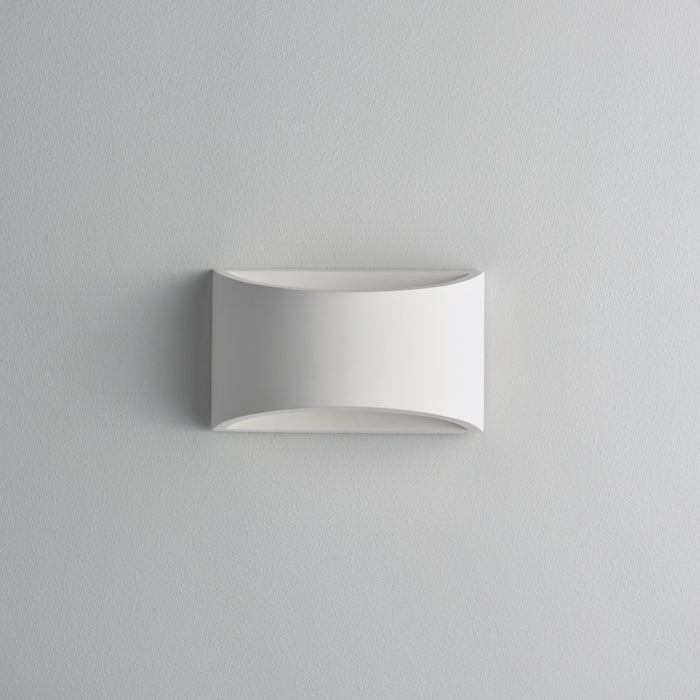 Saxby 61639 Toko 1lt 200mm wall 3W White plaster 3W LED Hi Power Warm White - westbasedirect.com