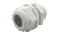 Tower 62CG20LG 20mm Domed Nylon Cable Gland Grey (Pack of 10)