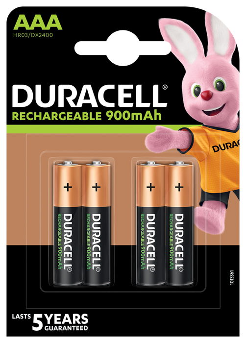 Duracell Rech. Ultra AAA 900mAh | 4 Pack - westbasedirect.com