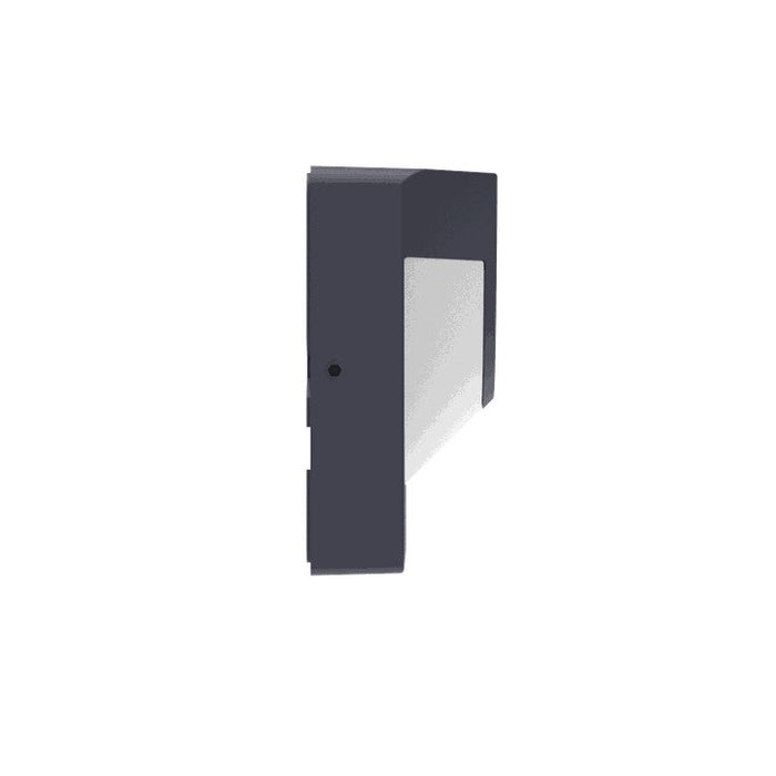 Lutec 6402801118 LUPS 14W IP54 LED Surface Mounted Brick Light 3000K - Dark Grey
