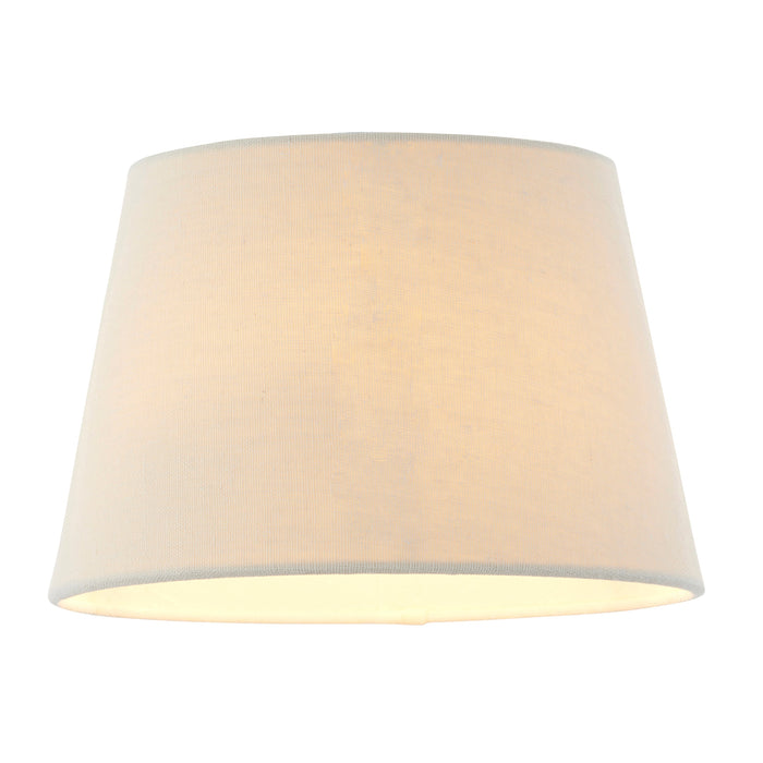 Endon 66205 Cici 1lt Shade Ivory linen mix fabric 40W E14 golf (Required) - westbasedirect.com