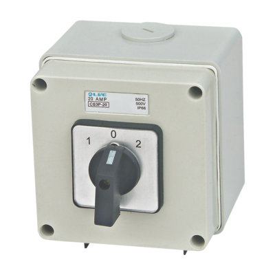 LIVE Electrical CS3P25 3 Pole 25A Changeover Switch IP66 ...