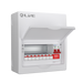 LIVE Electrical LSMC10/100 10 Module Metal Clad Consumer Unit c/w 100A Main Switch (8 Usable Way) - westbasedirect.com
