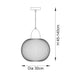 Endon 68987 Nicola 1lt Pendant Antique copper plate 10W LED E27 (Required) - westbasedirect.com