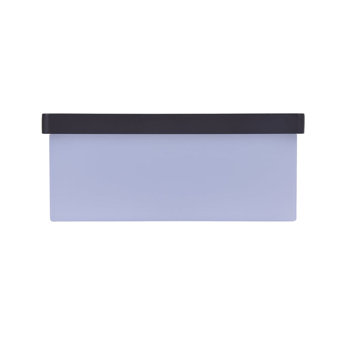 Lutec 6912401345 ZELNA 9W IP44 LED Solar Hybrid Outdoor Wall Light 3000K - Dark Grey