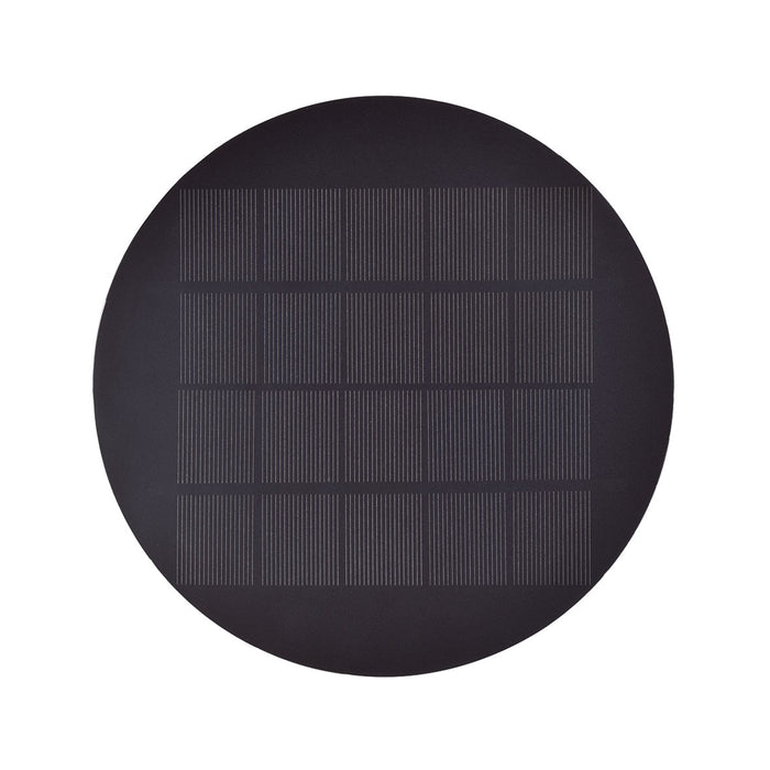 Lutec 6915601335 BELKA 9W IP54 LED Solar Hybrid Outdoor Wall Light 3000K - Dark Grey