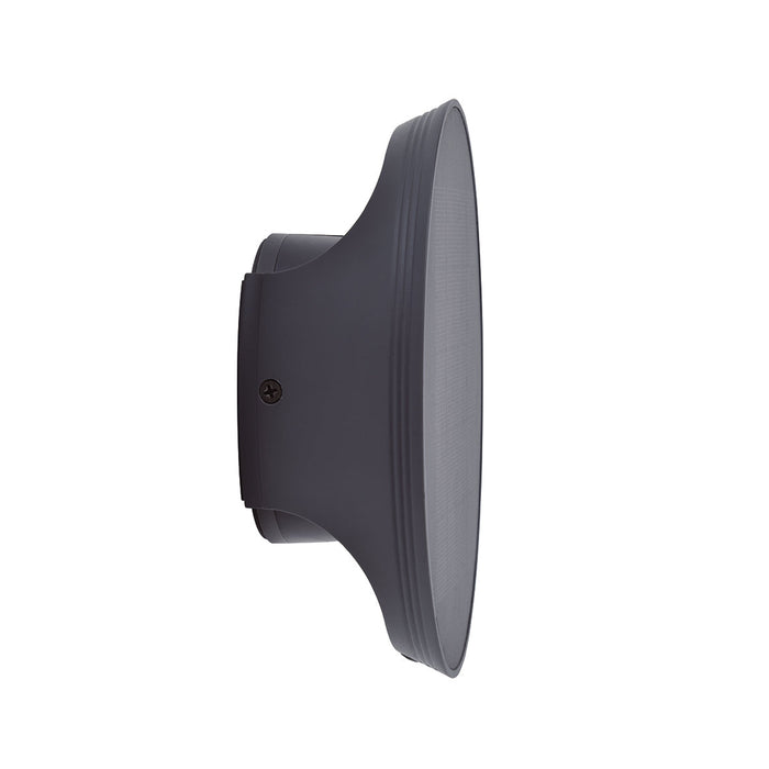 Lutec 6915601335 BELKA 9W IP54 LED Solar Hybrid Outdoor Wall Light 3000K - Dark Grey