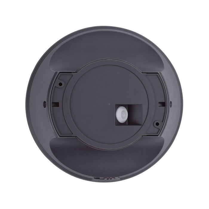 Lutec 6915601335 BELKA 9W IP54 LED Solar Hybrid Outdoor Wall Light 3000K - Dark Grey