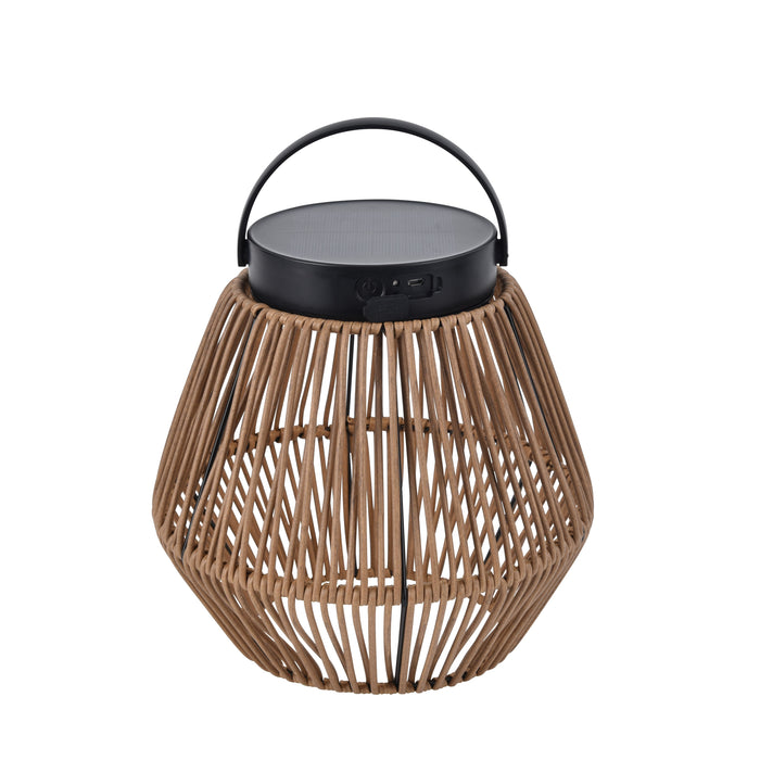 Lutec 6933708330 COPPA 2.8W IP44 LED Solar Outdoor Portable Lamp 4000K - Matt Black