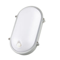 Timeguard LEDBHO25WPIR 25W 2000Lm Oval Die Cast Bulkhead c/w PIR