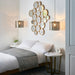 Endon 70103 Secret garden 1lt Pendant easyfit Antique brass plate 10W LED E27 or B22 (Required) - westbasedirect.com