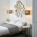 Endon 70104 Secret garden 1lt Pendant easyfit Antique brass plate 10W LED E27 or B22 (Required) - westbasedirect.com