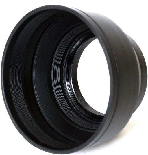 Phot-R 62mm Rubber Wide-Angle Multi-Lens Hood - westbasedirect.com