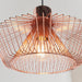 Endon 72813 Kimberley 1lt Pendant Copper plate 60W E27 GLS (Required) - westbasedirect.com