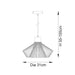 Endon 72813 Kimberley 1lt Pendant Copper plate 60W E27 GLS (Required) - westbasedirect.com