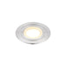 Saxby 73464 Hayz round IP67 1.2W Marine grade brushed stainless steel & frosted pc 1.2W LED module (SMD 2835) Warm White - westbasedirect.com