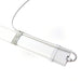 Saxby 73536 Reeve 2 5FT IP65 40W Opal & gloss white pc 40W LED module (SMD 2835) Daylight White - westbasedirect.com