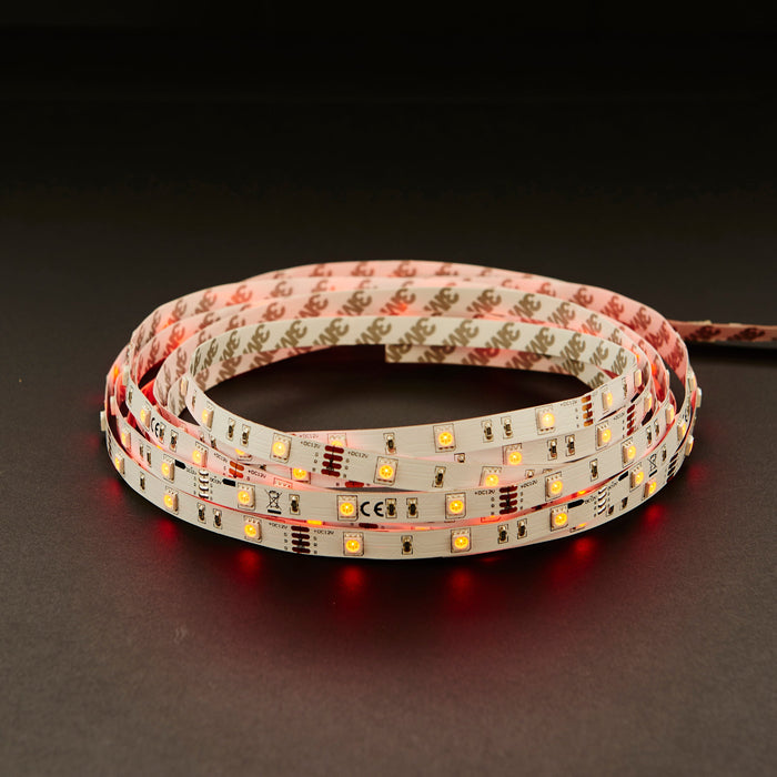 Saxby 73667 Flexline 12V 5m kit RGB 24W White polymer film 24W LED module (SMD 5050) RGB - westbasedirect.com