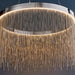 Endon 73768 Zelma 1lt Pendant Chrome plate & silver effect chain 20W LED tape module (SMD 2835) Warm White - westbasedirect.com