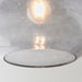 Endon 73976 Dimitri 1lt Pendant easyfit Grey glass with bubbles 40W E27 or B22 GLS (Required) - westbasedirect.com